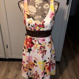 B Smart Flowery Party Dress